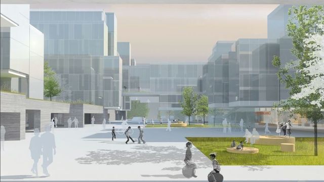 1000 kvadratmeter vindusflate skal lage strøm til det nye sykehuset i Bergen