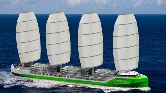 – I løpet av de neste fem årene er planen å bygge en skipsflåte med 15 til 25 «kjempeseilskip»