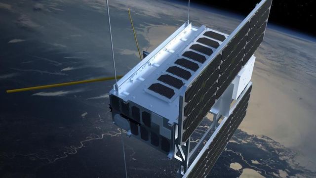 To norske satellitter ut i rommet fra Kasakhstan