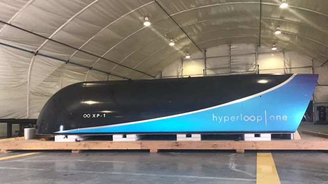 Her testkjører de Hyperloop