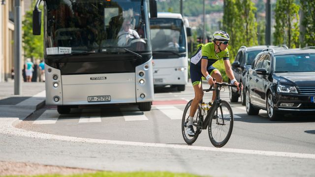 Syklister kan bli et mareritt for selvkjørende biler