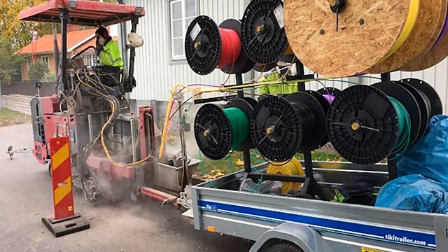 Telia tester mikrogrøfter