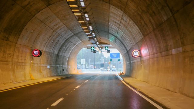 Denne tunnelen blir en av landets mest høyteknologiske