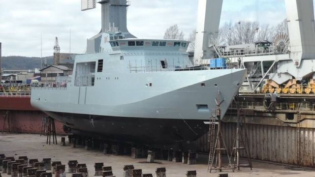Danmark får kraftig FN-refs etter at nordkoreanske arbeidere bygget krigsskipet Lauge Koch