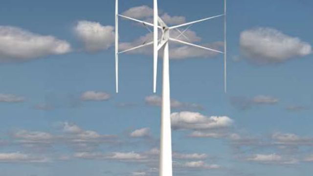 Forskere: Vertikal-akslede vindmøller er mest effektive
