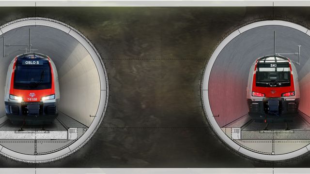 Mobil hastighetsrekord i tunnel