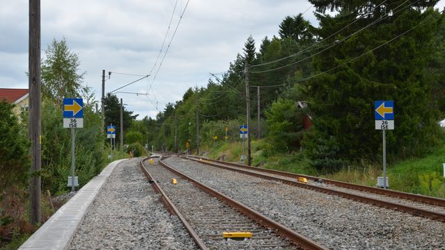 Toglinjene i Norge vil ha signaltrøbbel fram til 2030
