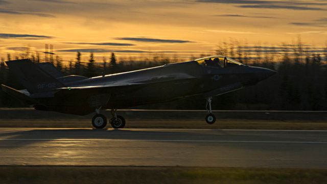 Den som vil se F-35 lande i Norge for første gang, må snart dra til Ørland