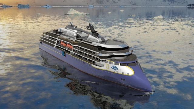 Bygger cruiseskip med dieselmotor for ekspedisjoner i arktis