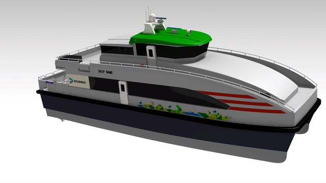 Nå er verdens første hybride hurtigbåt satt i drift