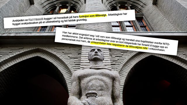 Ingeniør hevdet han fikk sparken fordi han var NITO-tillitsvalgt