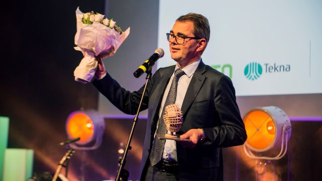 Hydro-sjef Svein Richard Brandtzæg er Årets teknologileder