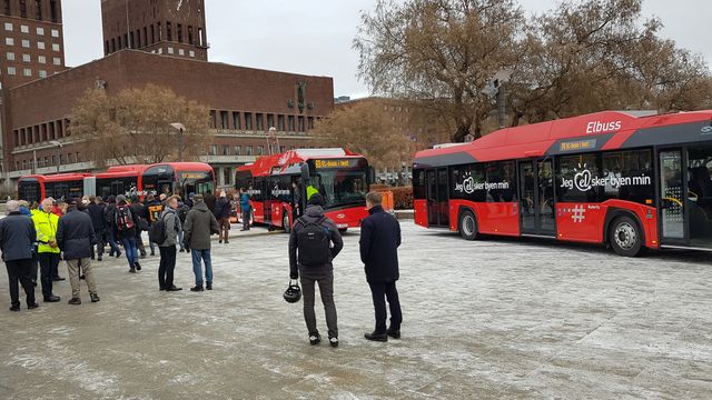 Holdt lovnaden om elbusser i Oslo med 11 timer