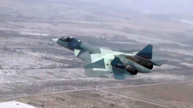 Her flyr Russlands første stealthfly med ny og kraftigere motor