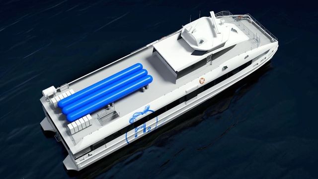 Setter fart på hurtigbåt med hydrogen