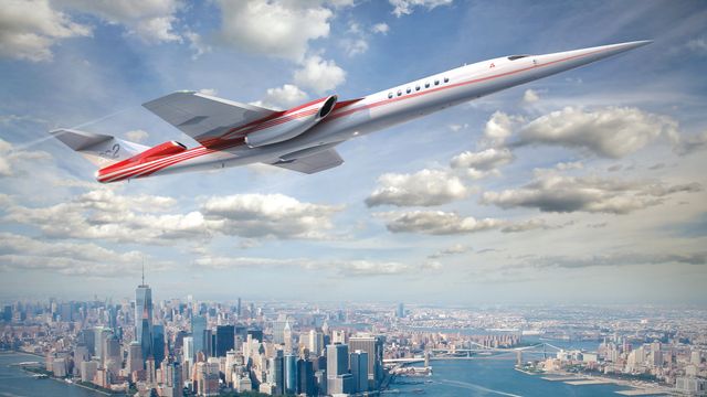 Dette kan bli verdens første privatfly som flyr raskere enn lyden