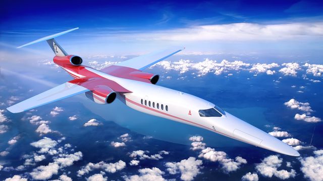 Dette kan bli verdens første privatfly som flyr raskere enn lyden