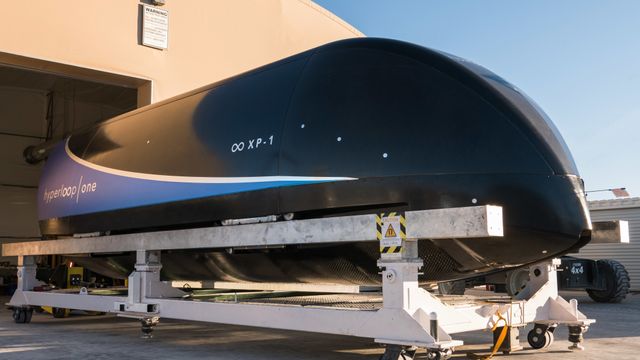 Her setter Hyperloop ny fartsrekord