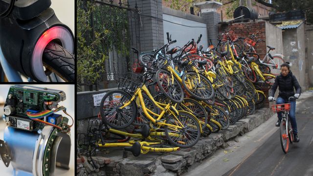 Stativfrie bysykler har ført til kaos flere steder. Det norske selskapet mener de har funnet løsningen