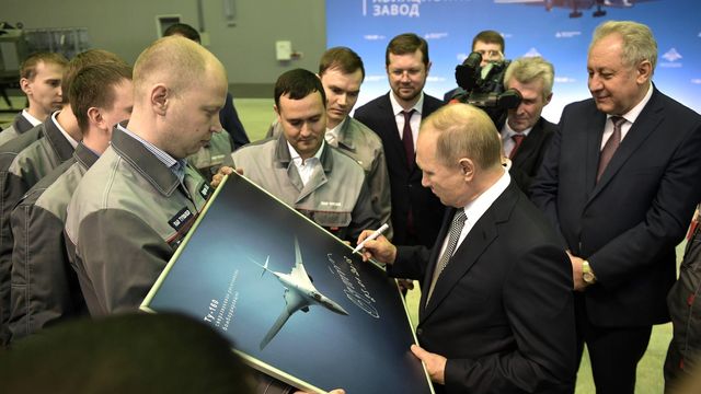 Putin ønsker seg privatfly-versjon av det supersoniske bombeflyet
