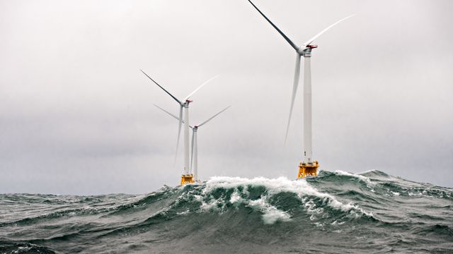 Storbritannia sikter mot 30 prosent offshore vind