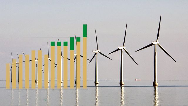 Nye vindkraft-rekorder i hele Europa