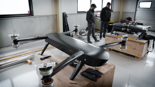 Den lille fabrikkens enorme droner kan være starten på et nytt norsk industrieventyr
