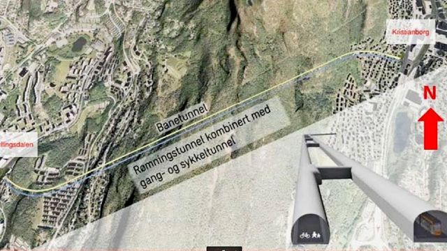 Bergen får Europas lengste gangtunnel