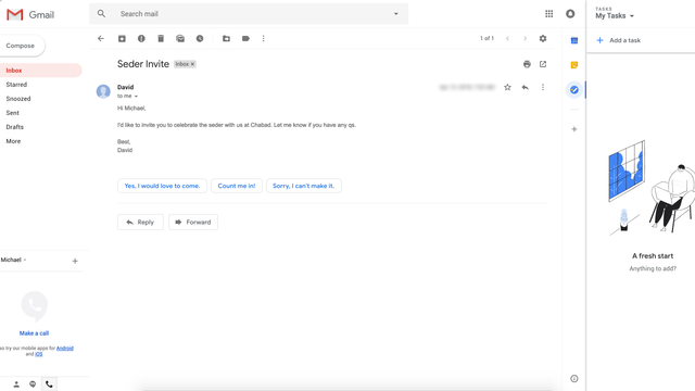 Slik ser nye Gmail ut
