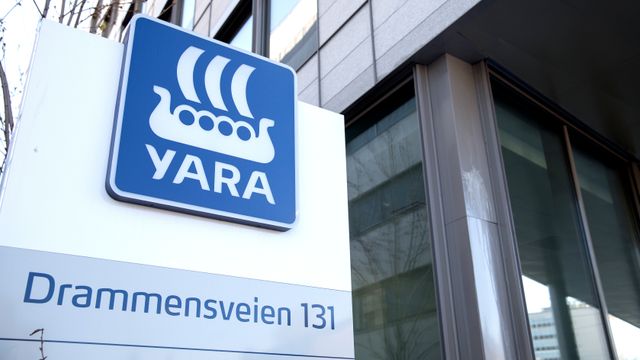 Russerkulda og høye energipriser svekker Yaras resultater