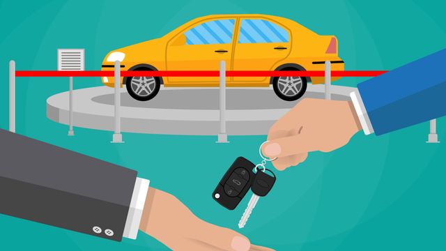 En app fjerner papirmølle ved bilkjøp. Bak står svensken som byttet navn fra Peter til iPeter