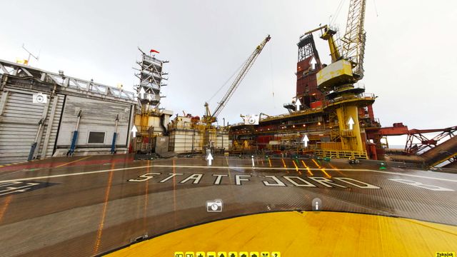 Sjekk ut vårt gigantiske multimedierigg fra Statfjord B