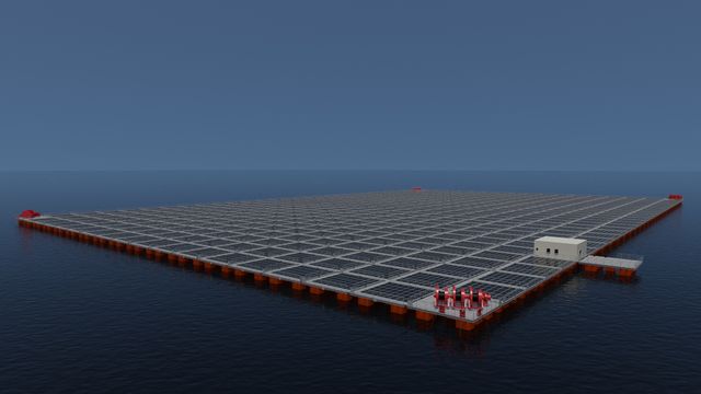Moss Maritime kaster seg inn i teknologikappløpet for flytende solkraft