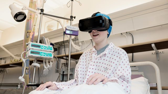 Virtuelle reiser kan bryte isolasjonen for barn med kreft