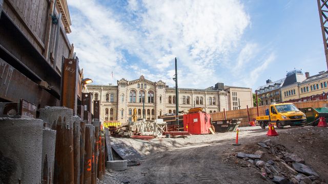 Prosjektleder for stortingstunnel var i konkurskarantene