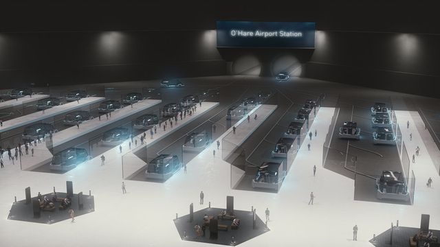 Elon Musks tunnelborebedrift skal lage Tesla-«flytog» til O'Hare-flyplassen