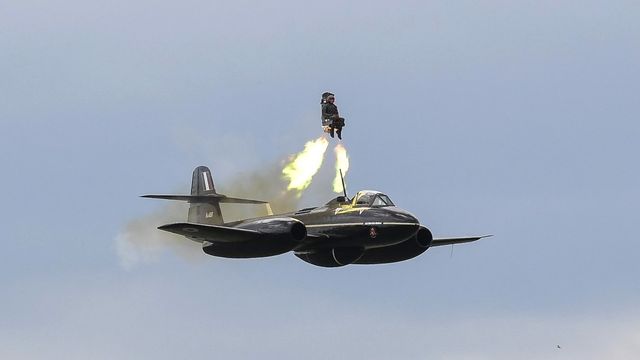 Bruker jetfly fra andre verdenskrig til å teste utskytningsseter