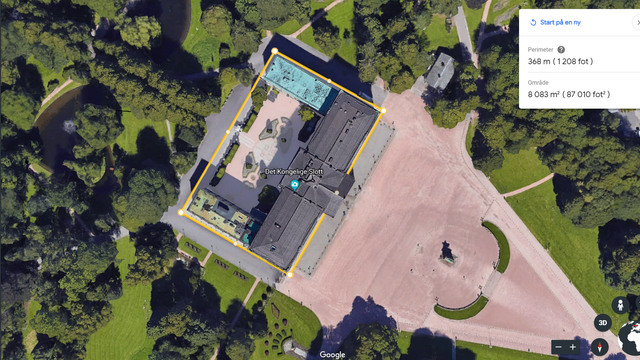 Google Earth lar deg nå måle avstander og arealer