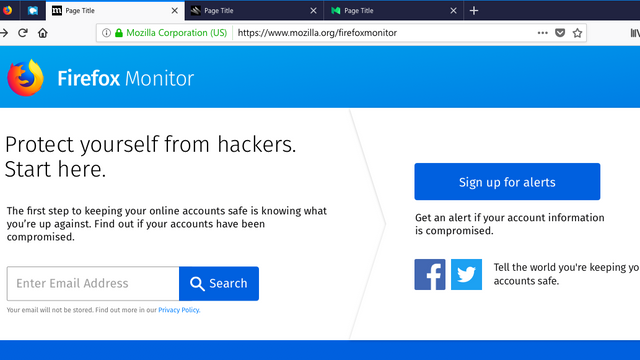 Nå skal Firefox gjøre det enkelt å sjekke om nettkontoene dine har blitt hacket