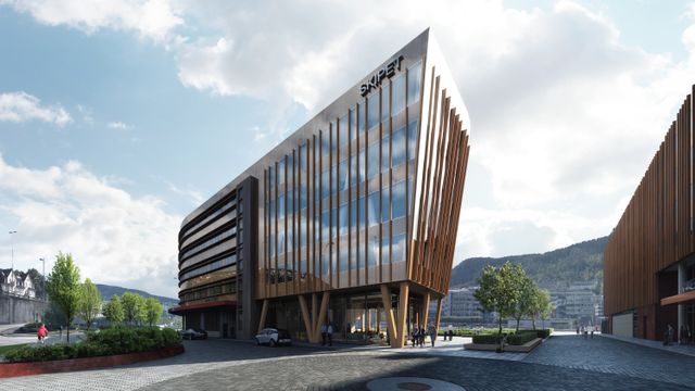 Bygger Bergens største massivtrebygg