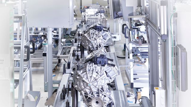 Nå har Audi startet produksjon av elbilmotor