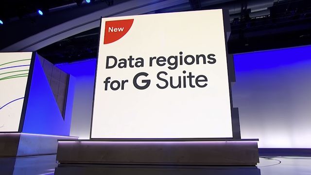 Nå kan Googles G Suite-kunder velge at dataene kun skal lagres i Europa