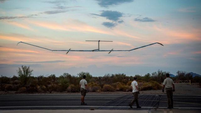 Airbus-dronen landet etter nesten 26 døgn i lufta
