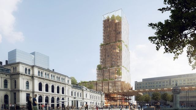 Oslos nye høyhus vil rage 29 etasjer over byen