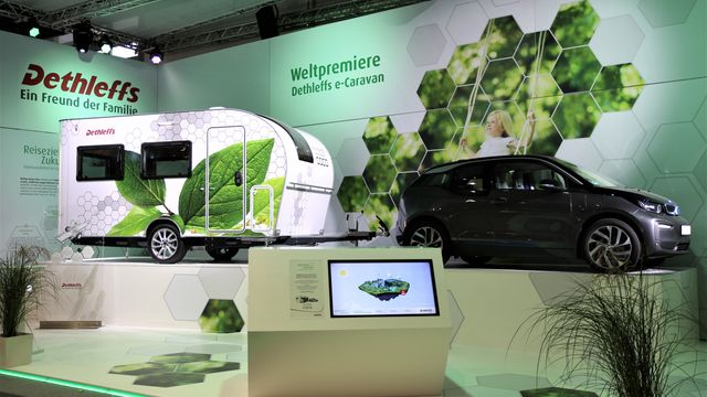Denne campingvogna er laget for elbiler