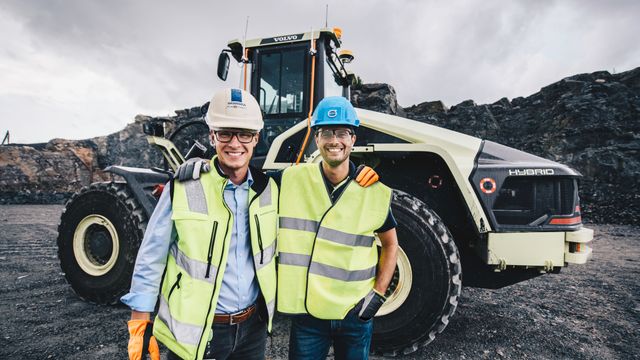 Volvo og Skanska har startet testingen av sitt «Electric Site»