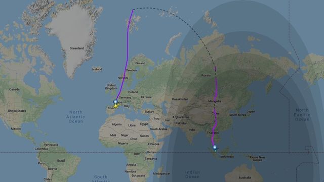 Singapore Airlines ville skryte av sitt nye Airbus med ultrarekkevidde: Fløy Norge på langs