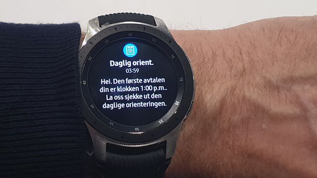 Samsungs nyeste smartklokke er kongen på håndleddet