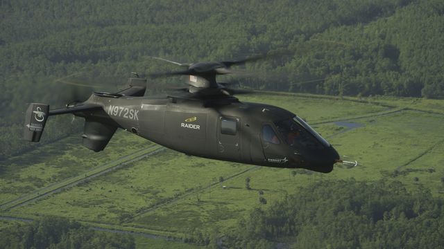 Nå flyr Sikorsky S-97 Raider nesten i toppfart - har passert 200 knop