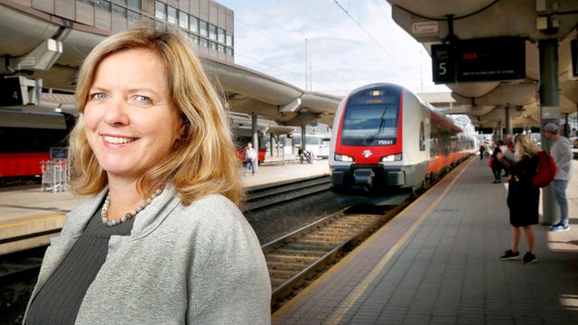 Jernbanedirektør Kirsti Slotsvik: - Jeg vil bevise at tog fortsatt er ryggraden i transportsektoren
